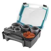 Wolfcraft Boorkop-set | 5-delig | HM | Ø33, 53, 67, 73, 83mm | 1 set - 3464000 - thumbnail
