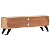 Tv-meubel 140x30x45 cm massief acaciahout - thumbnail