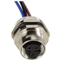 TRU COMPONENTS TC-12833212 Sensor/actuator inbouwbus M12 Aantal polen (sensoren): 3 Bus, inbouw 0.5 m 1 stuk(s) - thumbnail