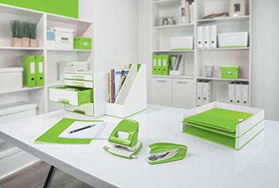 Leitz WOW Etui, L, 2 vakken, groen