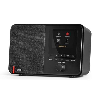 Pinell SUPERSOUND 101 DAB + en Internetradio Zwart Pinell SUPERSOUND 101 DAB + en Internetradio Zwart