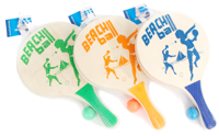 Beachballset Kleur,3dlg. - thumbnail