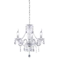 Trio KroonluchterLuster Crystal 40cm 3-lichts transparant - R11073000 - thumbnail