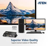 Aten HDMI to VGA Converter with Scaler - thumbnail