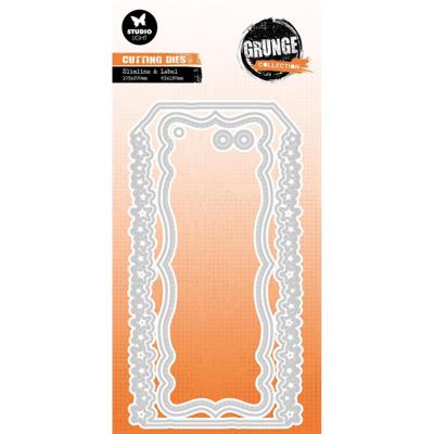 Studio Light • grunge collection cutting die star label