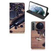 Samsung Galaxy S21 FE | Flip Style Cover | Wijn - thumbnail