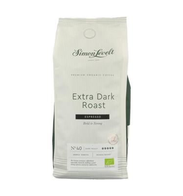 Simon Levelt Cafe N40 espresso extra dark roast bio 500 Gram