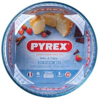 Pyrex souffle vorm glas 21cm