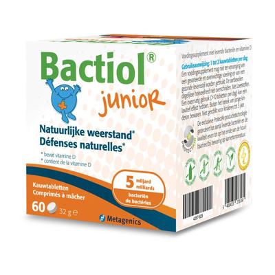 Metagenics Bactiol junior chew 60 Kauwtabletten