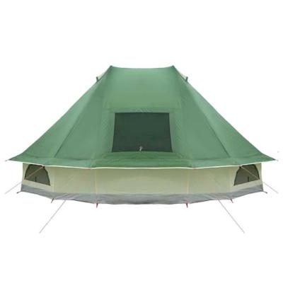 Familie Tipi Tent met dak Groen 680 x 430 x 270 cm