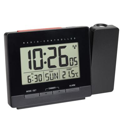 TFA Dostmann TFA - Thermometer - digital - Schwarz 60.5016.01 Wekker Zendergestuurd Digitaal Zwart TFA Dostmann TFA - Thermometer - digital - Schwarz 60.5016.01 Wekker Zendergestuurd Digitaal Zwart