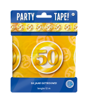 Afzetlint 50 Jaar Goud (12m) - thumbnail