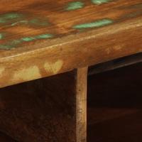 Tv-meubel wandmontage 100x30x19 cm massief gerecycled hout - thumbnail