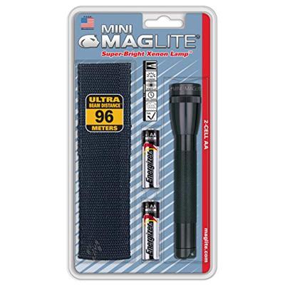 Maglite Mini 2-Cell AA Black (Box) zaklamp, incl. batterijen