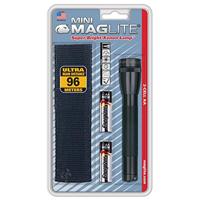 Maglite Mini 2-Cell AA Black (Box) zaklamp, incl. batterijen - thumbnail