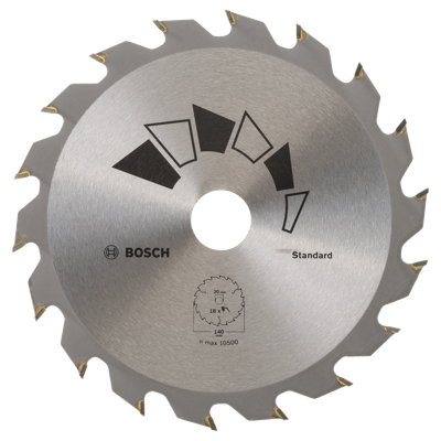 Bosch Accessoires Cirkelzaagblad Standard 140X20 T18 - 2609256B54