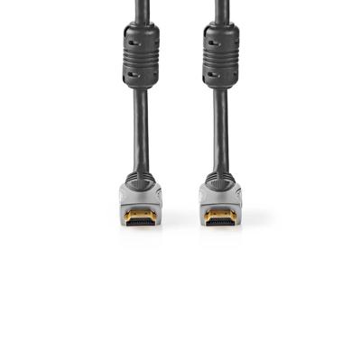 High Speed HDMI-Kabel met Ethernet | HDMI-Connector - HDMI-Connector | 1,50 m | Antraciet High Speed HDMI-Kabel met Ethernet | HDMI-Connector - HDMI-Connector | 1,50 m | Antraciet