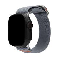 Mobilize Nylon Watch Band - Elastic - for Apple 42/44/45/49mmm - Grey - thumbnail
