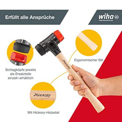 Wiha 832-38 40 26612 Kunststof hamer Middelzacht, Hard 621 325 mm 1 stuk(s)