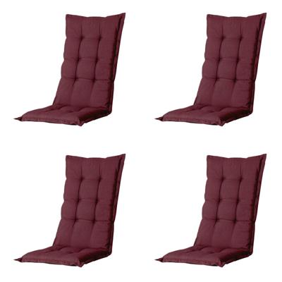 Kussen lage rug Panama bordeaux (4 stuks) Madison - Madison Kussen lage rug Panama bordeaux (4 stuks) Madison - Madison