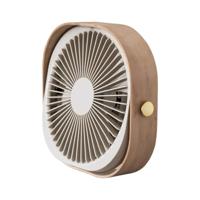 Oplaadbare ventilator met houten frame - thumbnail