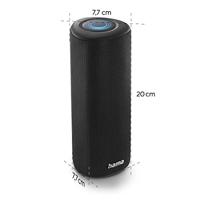 Hama Pipe 3.0 Bluetooth Luidspreker Zwart - thumbnail
