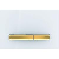 Geberit Sigma 50 bedieningspaneel wit/messing voor Sigma reservoirs 8cm (UP720) en 12cm (UP320) - thumbnail