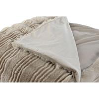 Deken Home ESPRIT Beige 220 x 240 x 1 cm - thumbnail