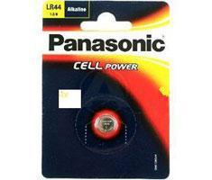 Panasonic LR44 (L1154) Knopcel Power Batterijen 1.5V Mangaan Alkaline, Pack van 3