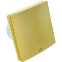 Flixo Badkamerventilator Ø100mm Goud - Stijlvol en Efficiënt - thumbnail