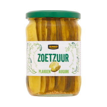 Jumbo Augurk Plakken Zoetzuur 290 g
