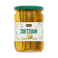 Jumbo Augurk Plakken Zoetzuur 290 g - thumbnail
