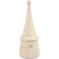 Creativ Company Scandinavische kerstkabouter, h: 8 cm, d 3 cm, 1 stuk - thumbnail