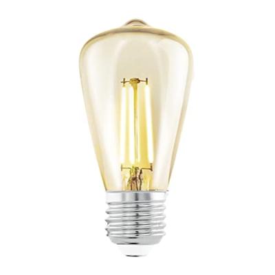 EGLO Ledlamp - e27- 270 lm - st48 rustique - amber 2200k