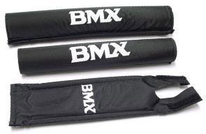 Pad set BMX compleet zwart