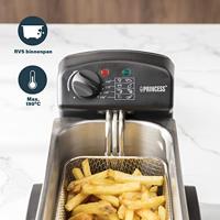 Princess 182626 Friteuse met koudezone 2000 W Zilver (mat) - thumbnail