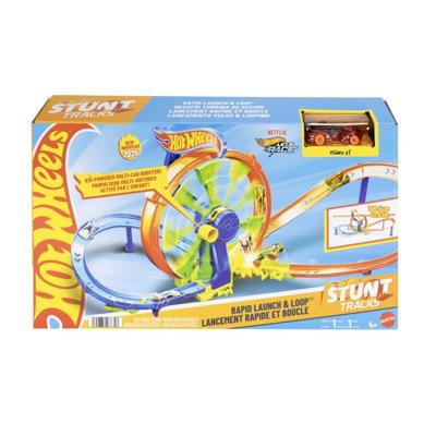 Hot Wheels Rapid Launch & Loop racebaan