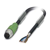 Phoenix Contact 1500732 Sensor/actuator connector, geassembleerd M12 Aantal polen (sensoren): 5 Stekker, recht 10.00 m 1 stuk(s) Piece - thumbnail