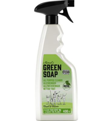 Marcel's Green Soap Allesreiniger spray basilicum & vetiver 500 Milliliter