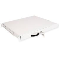 ROLINE 19-inch toetsenbordlade 1 U, 400mm diep afsluitbaar grijs - thumbnail