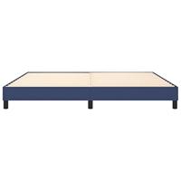 Bedframe zonder matras stof blauw 200x200 cm - thumbnail