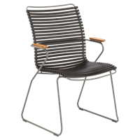 Houe Click Dining Tall tuinstoel Black - thumbnail