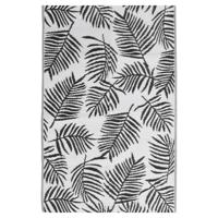 VidaXL Buitenkleed arakil 140x200 cm polypropeen zwart - thumbnail