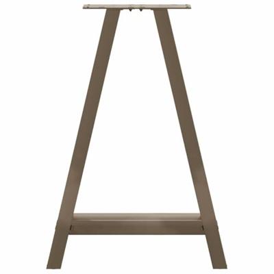 Salontafelpoten 2 st A-vormig 60x(72-73) cm staal Salontafelpoten 2 st A-vormig 60x(72-73) cm staal
