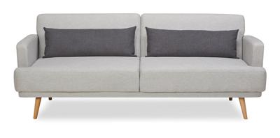 Artistiq 3-zits Slaapbank 'Jeb' kleur Grijs