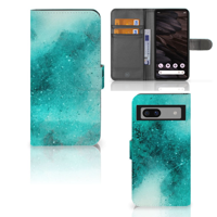 Hoesje Google Pixel 7A Painting Blue - thumbnail