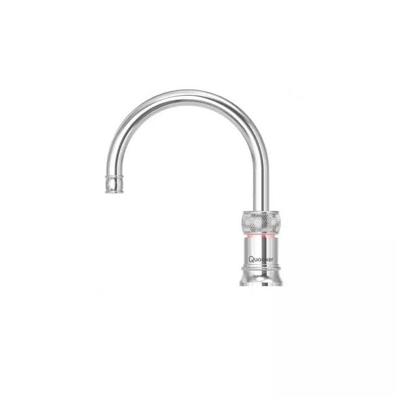 Quooker Classic Nordic Round Kokendwaterkraan (Single Tap) - Kindveilige Dubbeldruk - Chroom