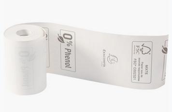 Telrol exacompta 57mmx18mx12mm thermisch fenolvrij