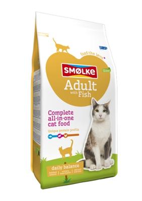 Smølke Adult met vis kattenvoer 4 kg Smølke Adult met vis kattenvoer 4 kg