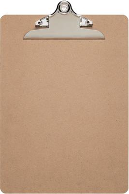 MAUL klemplaat Classic, hardboard karton, A4 staand, bruin MAUL klemplaat Classic, hardboard karton, A4 staand, bruin